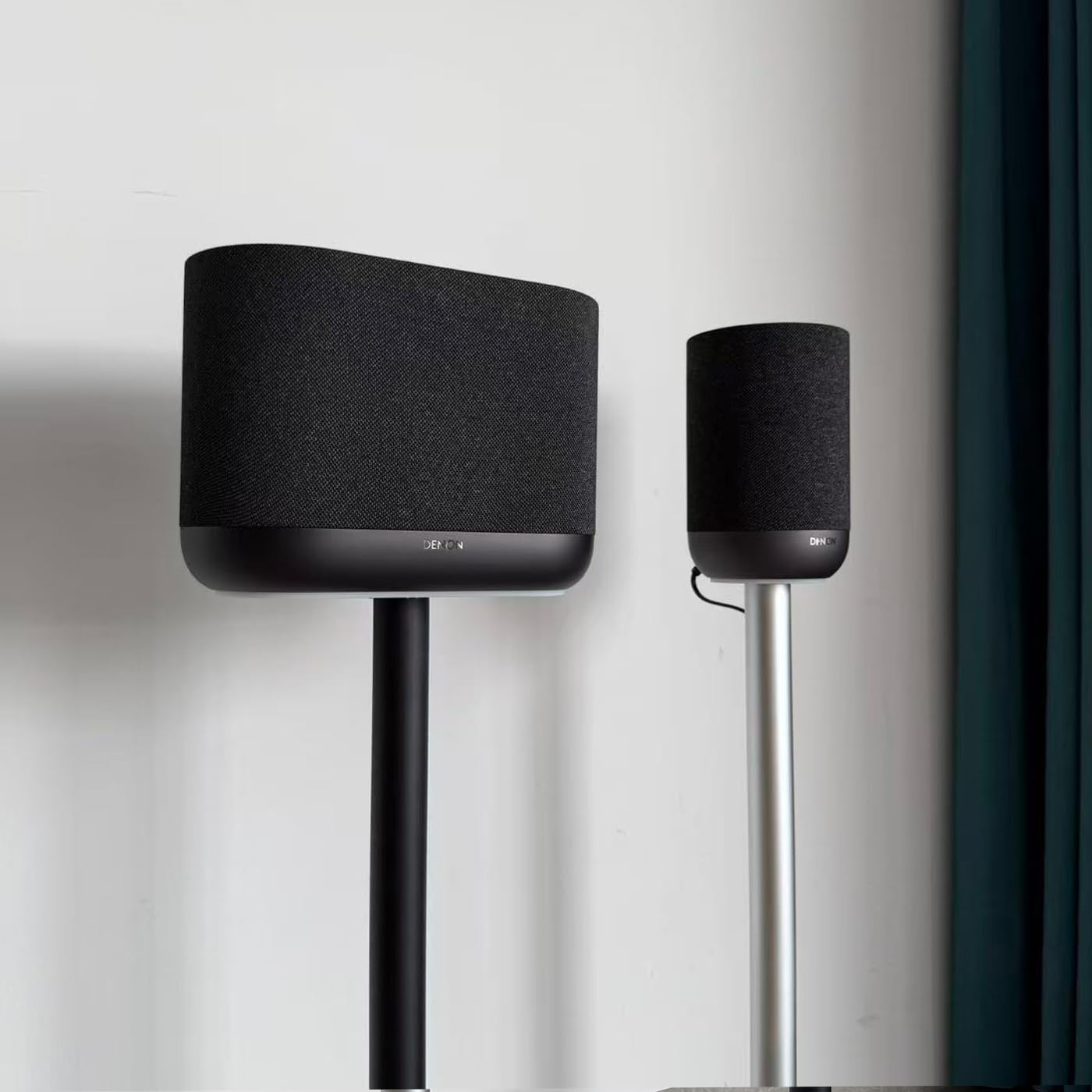 DENON フロアスタンディングスピーカーシステムセット Amazon | ZGwodyo アルミ製フロアスタンド、Denon Home 250 / 350
